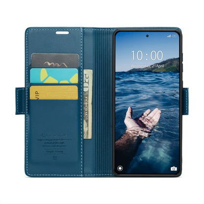 For Xiaomi 14 Pro CaseMe 023 Butterfly Buckle Litchi Texture RFID Anti-theft Leather Phone Case(Blue) - 14 Pro Cases by CaseMe | Online Shopping South Africa | PMC Jewellery | Buy Now Pay Later Mobicred