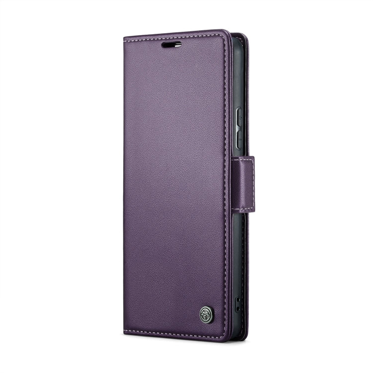 For Xiaomi Poco X6 5G CaseMe 023 Butterfly Buckle Litchi Texture RFID Anti-theft Leather Phone Case(Pearly Purple) - Xiaomi Cases by CaseMe | Online Shopping South Africa | PMC Jewellery | Buy Now Pay Later Mobicred