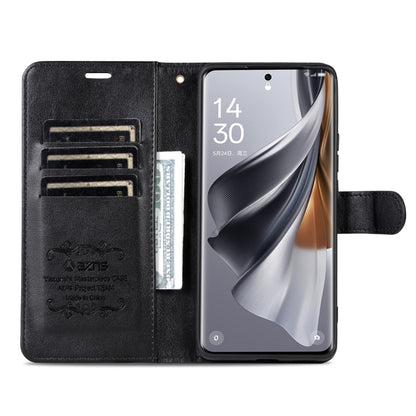 For vivo X200 Pro mini AZNS Sheepskin Texture Flip Leather Phone Case(Black) - X200 Pro mini Cases by AZNS | Online Shopping South Africa | PMC Jewellery | Buy Now Pay Later Mobicred