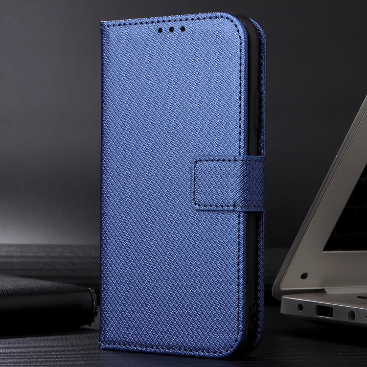 For Realme C67 4G Diamond Texture Leather Phone Case(Blue) - C67 Cases by PMC Jewellery | Online Shopping South Africa | PMC Jewellery | Buy Now Pay Later Mobicred