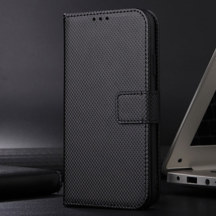 For Sony Xperia 1 VI 2024 Diamond Texture Leather Phone Case(Black) - free shipping - PMC Jewellery - Order now!