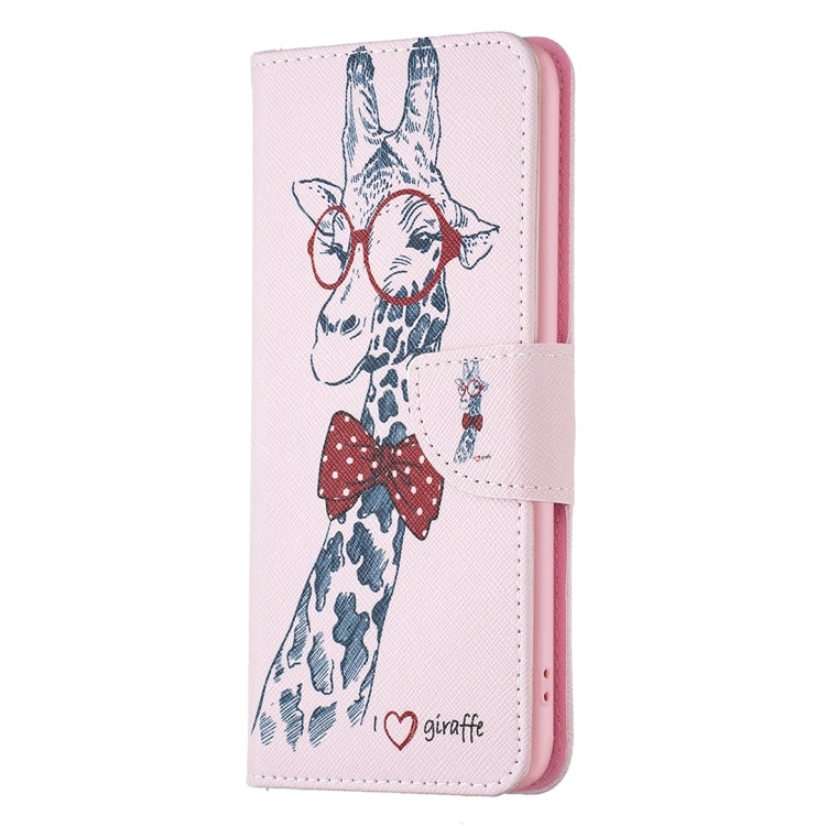 For Xiaomi Redmi K70 / K70 Pro Colored Drawing Pattern Leather Phone Case(Deer) - K70 Pro Cases by PMC Jewellery | Online Shopping South Africa | PMC Jewellery | Buy Now Pay Later Mobicred