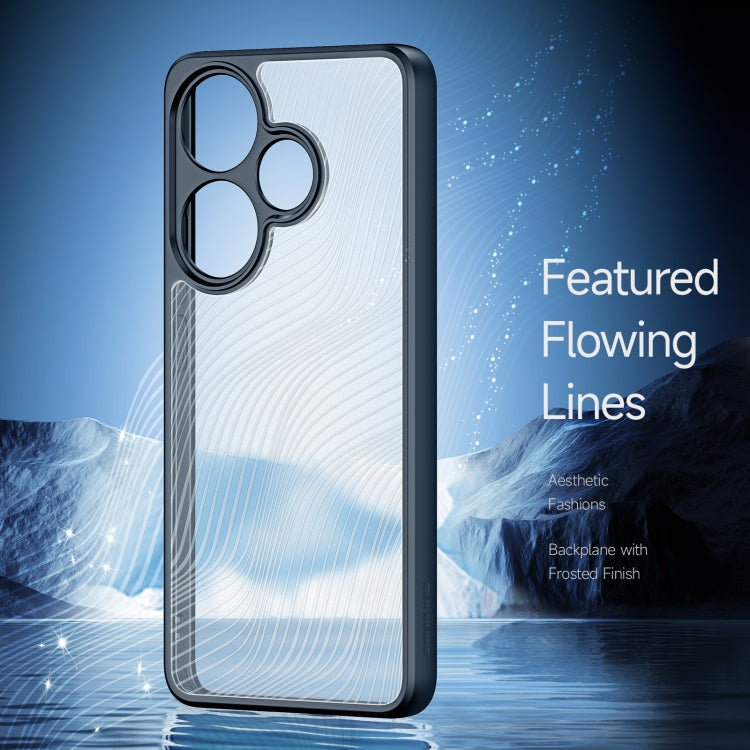 For Xiaomi Redmi Turbo 3 / Poco F6 5G DUX DUCIS Aimo Series TPU + PC Frosted Feel Phone Case(Black) - Xiaomi Cases by DUX DUCIS | Online Shopping South Africa | PMC Jewellery | Buy Now Pay Later Mobicred