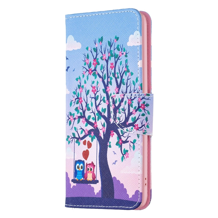 For Xiaomi Redmi Note 13 Pro+ 5G Colored Drawing Pattern Leather Phone Case(Owl) - Xiaomi Cases by PMC TechLife | Online Shopping South Africa | PMC TechLife | Buy Now Pay Later Mobicred