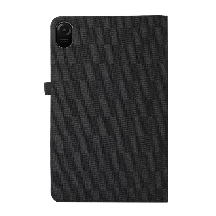 For Huawei MatePad Air 2024 Fabric Leather Tablet Case(Black) - Huawei by PMC Jewellery | Online Shopping South Africa | PMC Jewellery | Buy Now Pay Later Mobicred