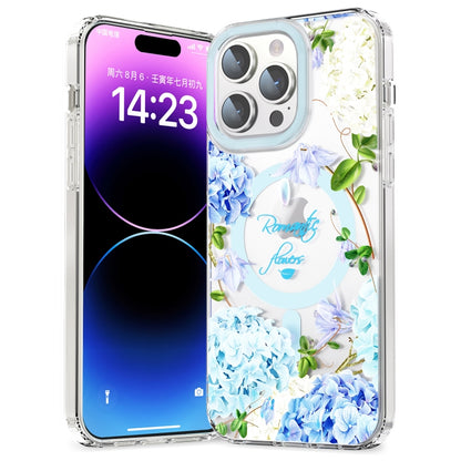 For iPhone 15 Pro MagSafe Magnetic TPU Phone Case(Small Floral) - iPhone 15 Pro Cases by PMC Jewellery | Online Shopping South Africa | PMC Jewellery