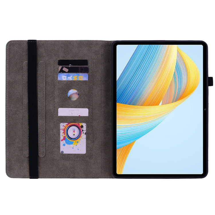 For Honor Pad V8 Pro Butterfly Rose Embossed Leather Tablet Case(Rose Red) - Honor Cases by PMC TechLife | Online Shopping South Africa | PMC TechLife | Buy Now Pay Later Mobicred