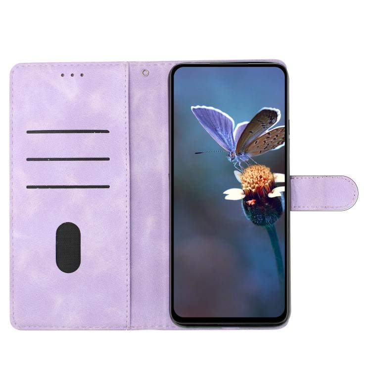 For iPhone 16e Flower Butterfly Embossing Pattern Leather Phone Case(Purple) - iPhone 16e Cases by PMC TechLife | Online Shopping South Africa | PMC TechLife | Buy Now Pay Later Mobicred