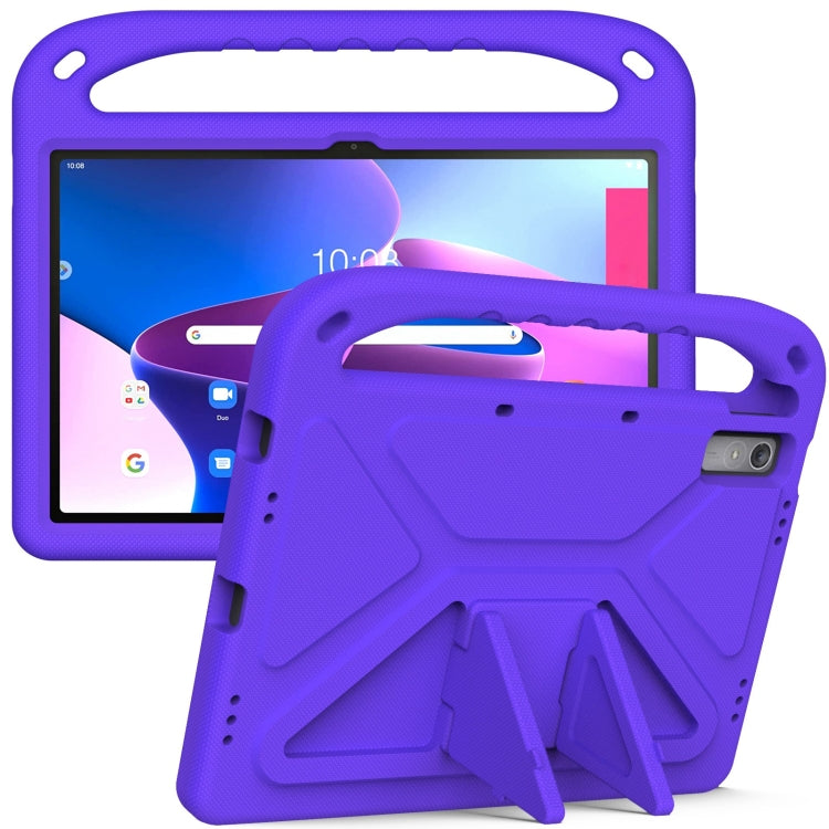 For Lenovo Tab P11 Gen 2 11.5 Handle EVA Shockproof Tablet Case with Holder(Purple) - Lenovo by PMC TechLife | Online Shopping South Africa | PMC TechLife | Buy Now Pay Later Mobicred