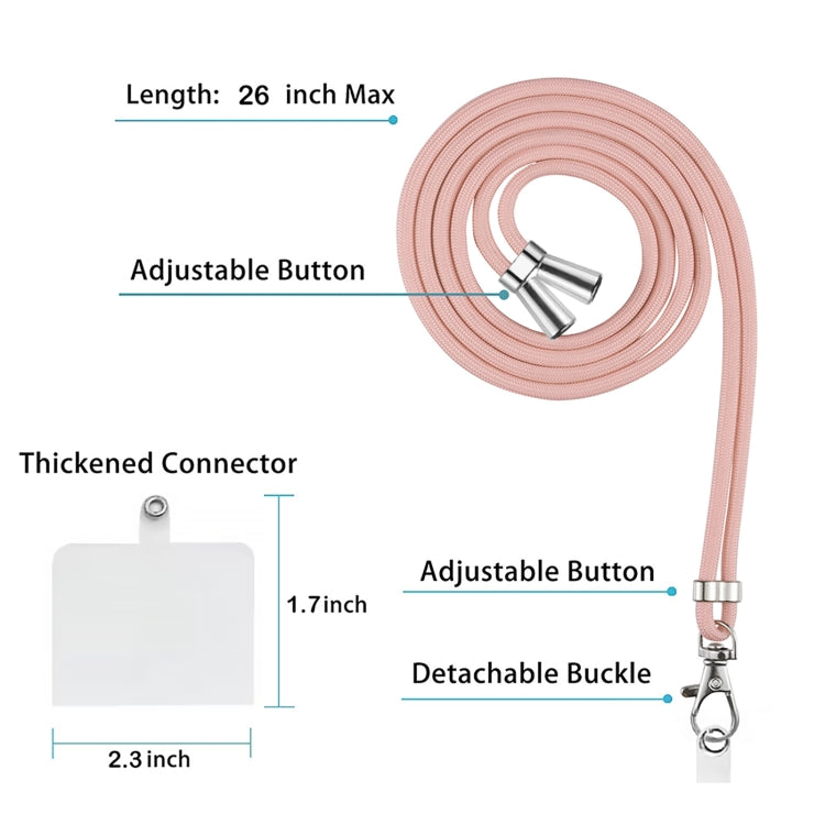 For Google Pixel 9 Pro XL Electroplating Marble Dual-side IMD Phone Case with Lanyard(Rose Gold 015) - Google Cases by PMC TechLife | Online Shopping South Africa | PMC TechLife | Buy Now Pay Later Mobicred