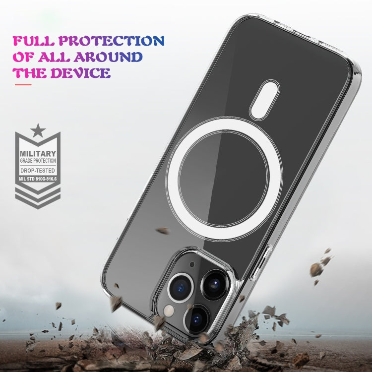 For iPhone 16 Pro MagSafe Clear Acrylic PC +TPU Phone Case(Transparent) - iPhone 16 Pro Cases by PMC Jewellery | Online Shopping South Africa | PMC Jewellery | Buy Now Pay Later Mobicred