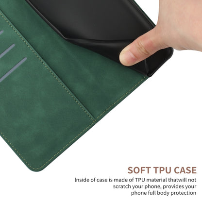 For iPhone 16 Stitching Embossed Leather Phone Case(Green) - iPhone 16 Cases by PMC Jewellery | Online Shopping South Africa | PMC Jewellery | Buy Now Pay Later Mobicred