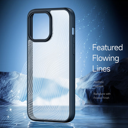 For iPhone 15 Pro Max DUX DUCIS Aimo Series  Frosted Feel Phone Case(Black) - iPhone 15 Pro Max Cases by DUX DUCIS | Online Shopping South Africa | PMC Jewellery | Buy Now Pay Later Mobicred