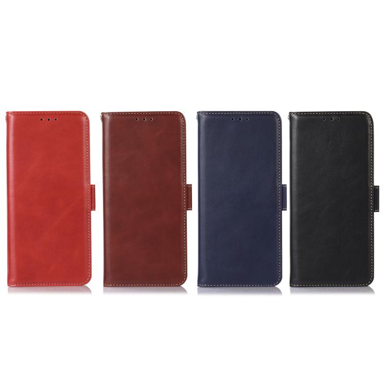 For iPhone 17 Pro Max Crazy Horse Top Layer Cowhide Leather Phone Case(Black) - free shipping - PMc TechLife - Order now!