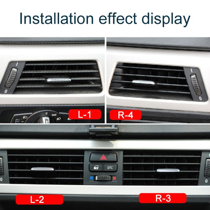 For BMW 3 Series E90 Left Driving Car Air Conditioner Air Outlet Panel 6422 9130 458-L, Style:Grille No. 2 - Air Conditioning System by PMC Jewellery | Online Shopping South Africa | PMC Jewellery