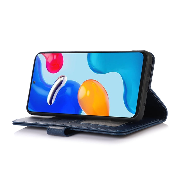 For iPhone 16 Plus Cow Texture Leather Phone Case(Blue) - free shipping - PMC TechLife - Order now!