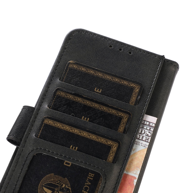 For iPhone 16 Cow Texture Leather Phone Case(Black) - iPhone 16 Cases by PMC TechLife | Online Shopping South Africa | PMC TechLife | Buy Now Pay Later Mobicred