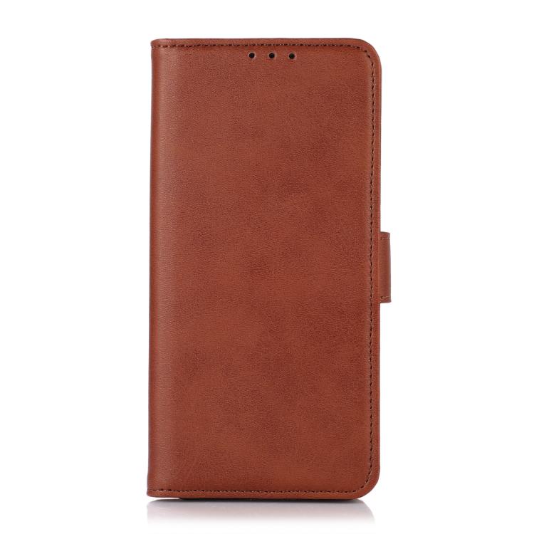 For iPhone 16e Cow Texture Leather Phone Case(Brown) - iPhone 16e Cases by PMC TechLife | Online Shopping South Africa | PMC TechLife | Buy Now Pay Later Mobicred