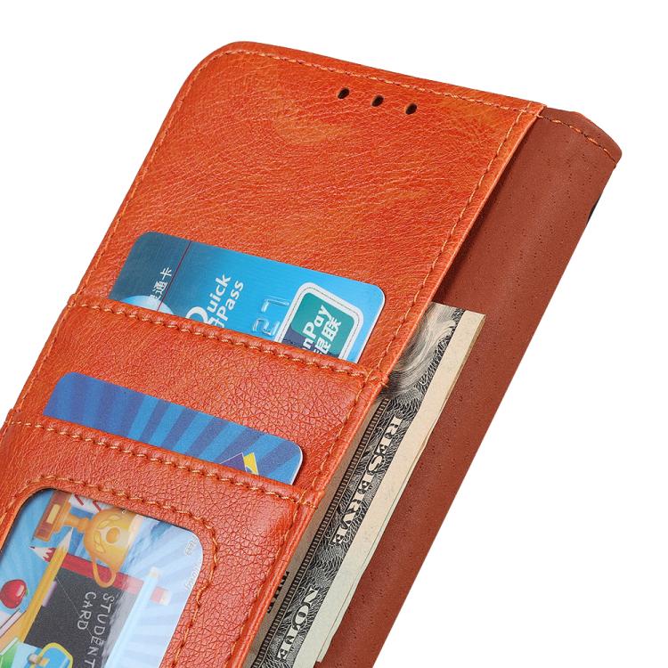 For iPhone 17 Pro Max Nappa Texture Leather Case(Orange) - free shipping - PMc TechLife - Order now!