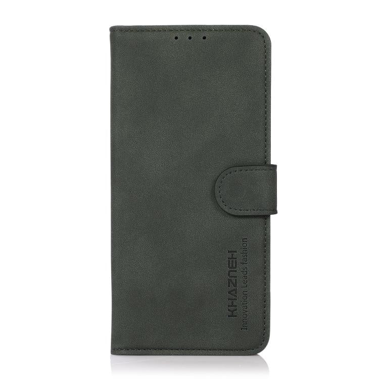For iPhone 17 KHAZNEH Matte Texture Leather Phone Case(Green) - free shipping - PMc TechLife - Order now!