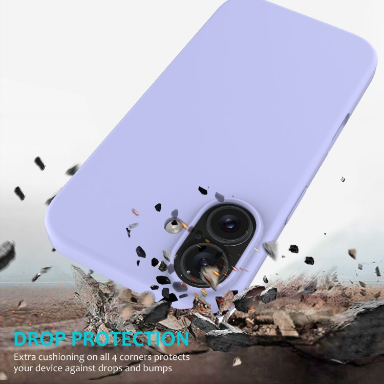 For iPhone 16 Solid Color Silicone Phone Case(Purple) - More iPhone Cases by PMC Jewellery | Online Shopping South Africa | PMC Jewellery | Buy Now Pay Later Mobicred