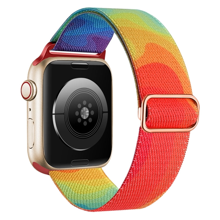 For Apple Watch 3 38mm Painted Pattern Nylon Replacement Watch Band(Liquid Colorful) - free shipping - PMc TechLife - Order now!