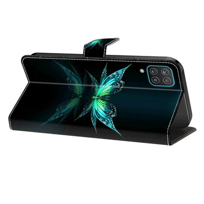 For Huawei P30 Lite Crystal 3D Shockproof Protective Leather Phone Case(Reflection Dutterfly) - Huawei Cases by PMC Jewellery | Online Shopping South Africa | PMC Jewellery | Buy Now Pay Later Mobicred