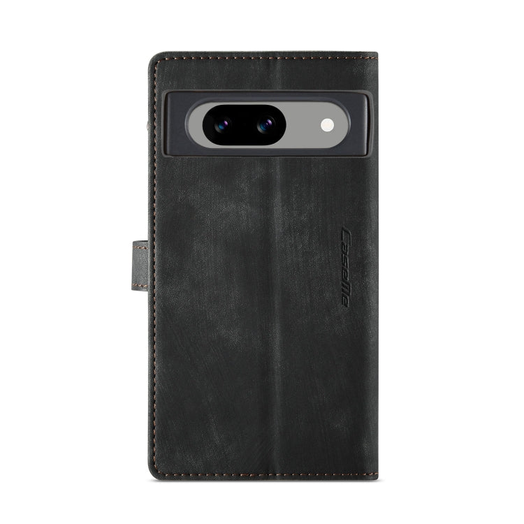 For Google Pixel 8a CaseMe C30 Multifunctional Leather Phone Case(Black) - Google Cases by CaseMe | Online Shopping South Africa | PMC Jewellery | Buy Now Pay Later Mobicred