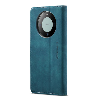 For Huawei Mate 60 Pro / 60 Pro+ CaseMe 013 Multifunctional Horizontal Flip Leather Phone Case(Blue) - Huawei Cases by CaseMe | Online Shopping South Africa | PMC Jewellery | Buy Now Pay Later Mobicred