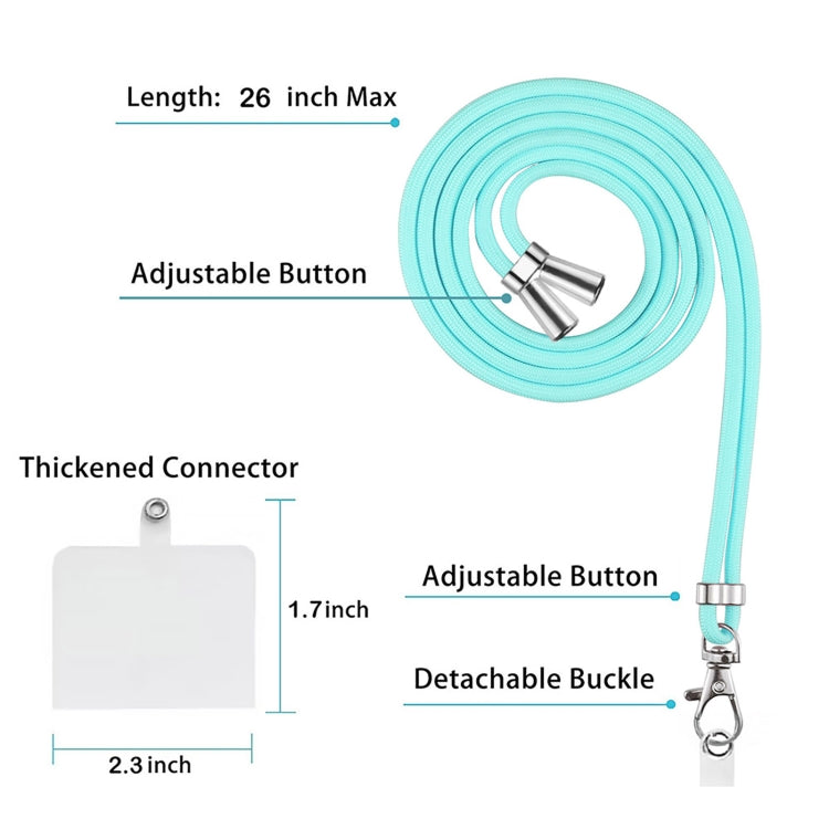For Google Pixel 9 / 9 Pro Electroplating IMD TPU Phone Case with Lanyard(Colorful Scales) - Google Cases by PMC TechLife | Online Shopping South Africa | PMC TechLife | Buy Now Pay Later Mobicred
