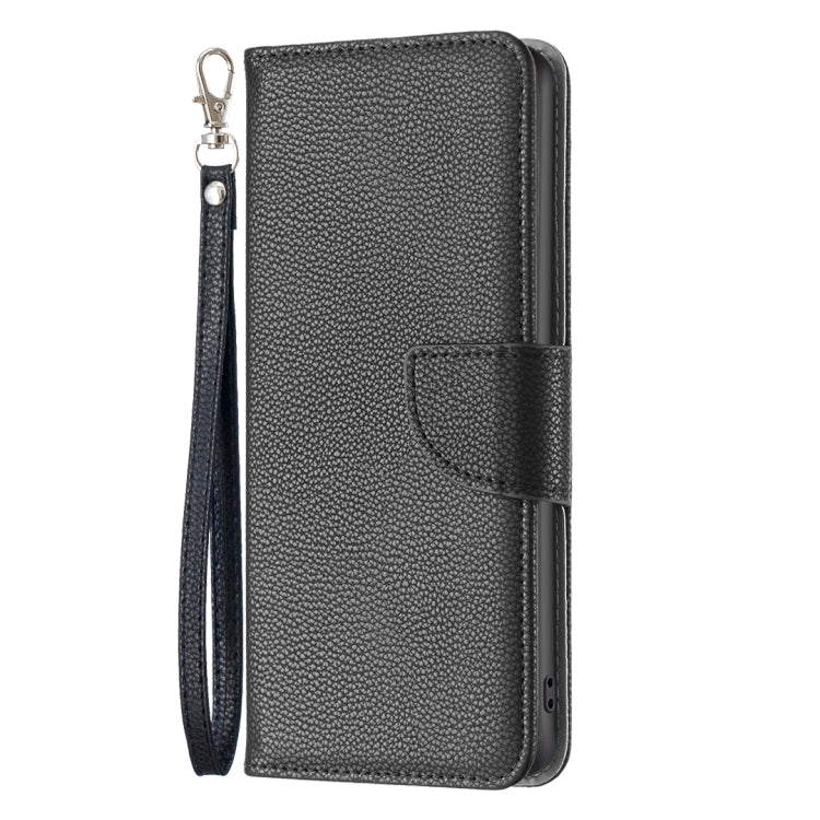 For iPhone 16 Pro Litchi Texture Pure Color Flip Leather Phone Case(Black) - iPhone 16 Pro Cases by PMC Jewellery | Online Shopping South Africa | PMC Jewellery | Buy Now Pay Later Mobicred