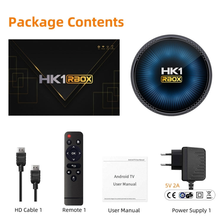 HK1RBOX-W2 Android 11.0 Amlogic S905W2 Quad Core Smart TV Box, Memory:4GB+32GB(US Plug) - Amlogic S905 by PMC Jewellery | Online Shopping South Africa | PMC Jewellery | Buy Now Pay Later Mobicred
