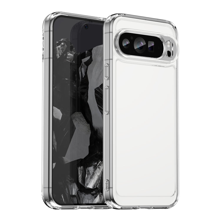 For Google Pixel 9 Pro Candy Series TPU Phone Case(Transparent) - Google Cases by PMC Jewellery | Online Shopping South Africa | PMC Jewellery | Buy Now Pay Later Mobicred