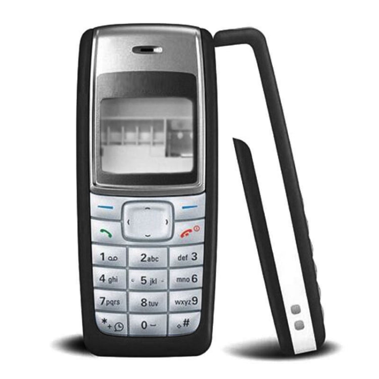 For Nokia 1110 / 1112 Full Housing Cover(Black) - Full Housing Cover by PMC TechLife | Online Shopping South Africa | PMC TechLife