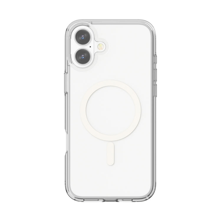 For iPhone 16 Terminator Style Transparent MagSafe Magnetic Phone Case(Transparent) - iPhone 16 Cases by PMC Jewellery | Online Shopping South Africa | PMC Jewellery | Buy Now Pay Later Mobicred