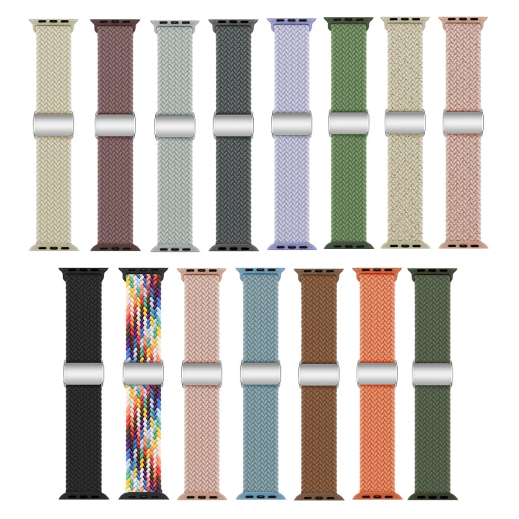 For Apple Watch Ultra 2 49mm Nylon Loop Magnetic Buckle Watch Band(Light Grey) - free shipping - PMC Jewellery - Order now!