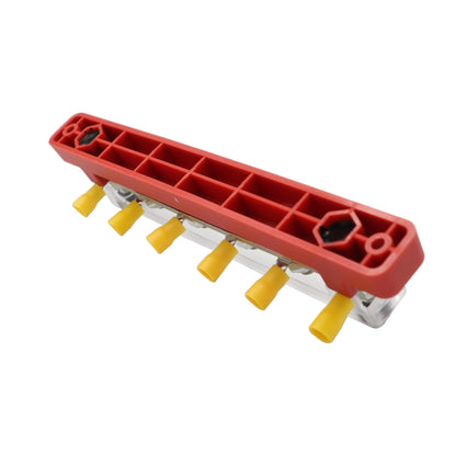 CP-3123 RV Yacht 150A High Current Single-row 4-way Busbar with 6pcs Terminals - Booster Cable & Clip by PMC Jewellery | Online Shopping South Africa | PMC Jewellery | Buy Now Pay Later Mobicred