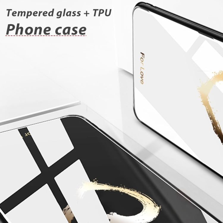 For iPhone 16 Pro Colorful Painted Glass Phone Case(Purple Sky) - iPhone 16 Pro Cases by PMC TechLife | Online Shopping South Africa | PMC TechLife | Buy Now Pay Later Mobicred
