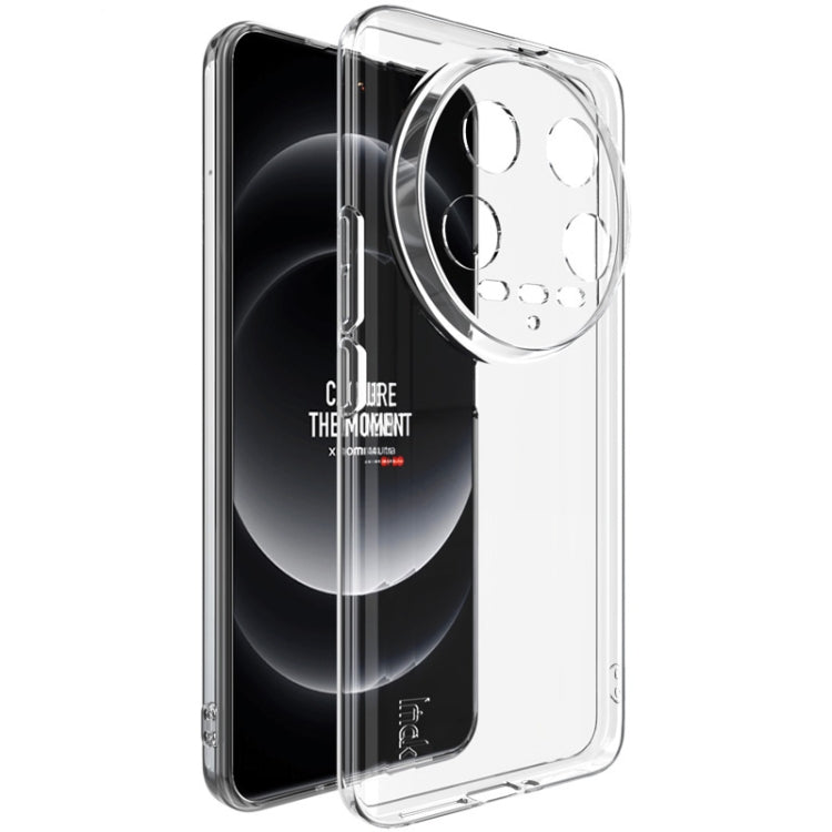 For Xiaomi 14 Ultra 5G imak UX-5 Series Transparent Shockproof TPU Protective Case(Transparent) - 14 Ultra Cases by imak | Online Shopping South Africa | PMC Jewellery | Buy Now Pay Later Mobicred