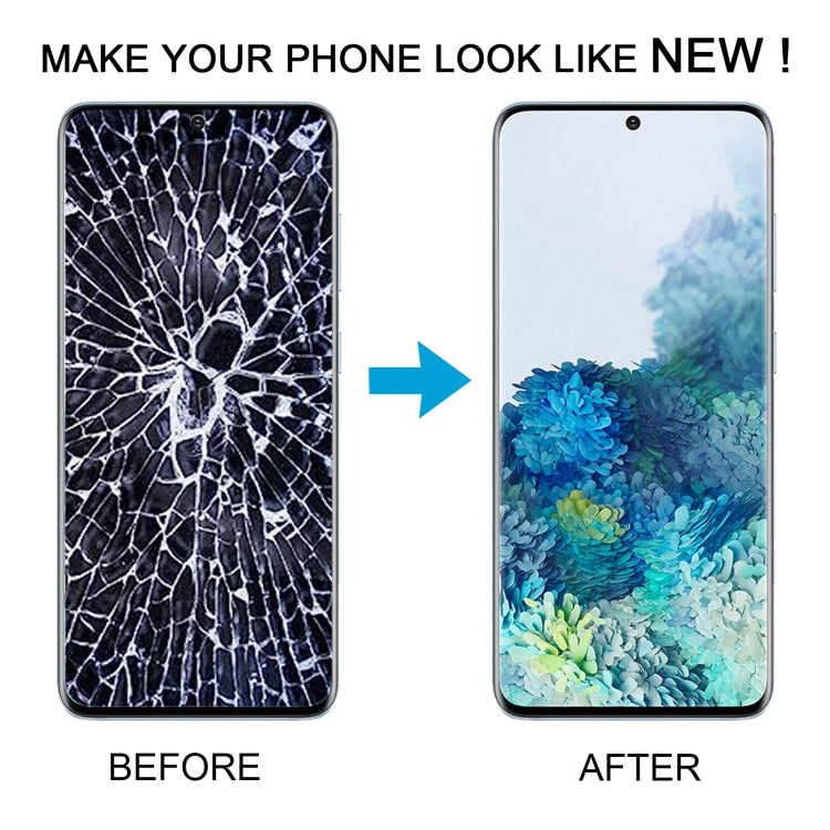 For Samsung Galaxy S20+ 4G/5G SM-G985/986 6.67 inch OLED LCD Screen Digitizer Full Assembly with Frame (Silver) - free shipping - PMc TechLife - Order now!