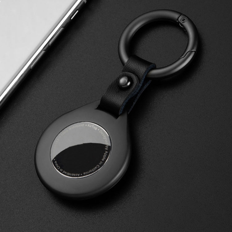 Anti-lost Tracker Positioning Alloy Protective Case For AirTag(Black) - Other by PMc TechLife | Online Shopping South Africa | PMc TechLife | Buy Now Pay Later Mobicred
