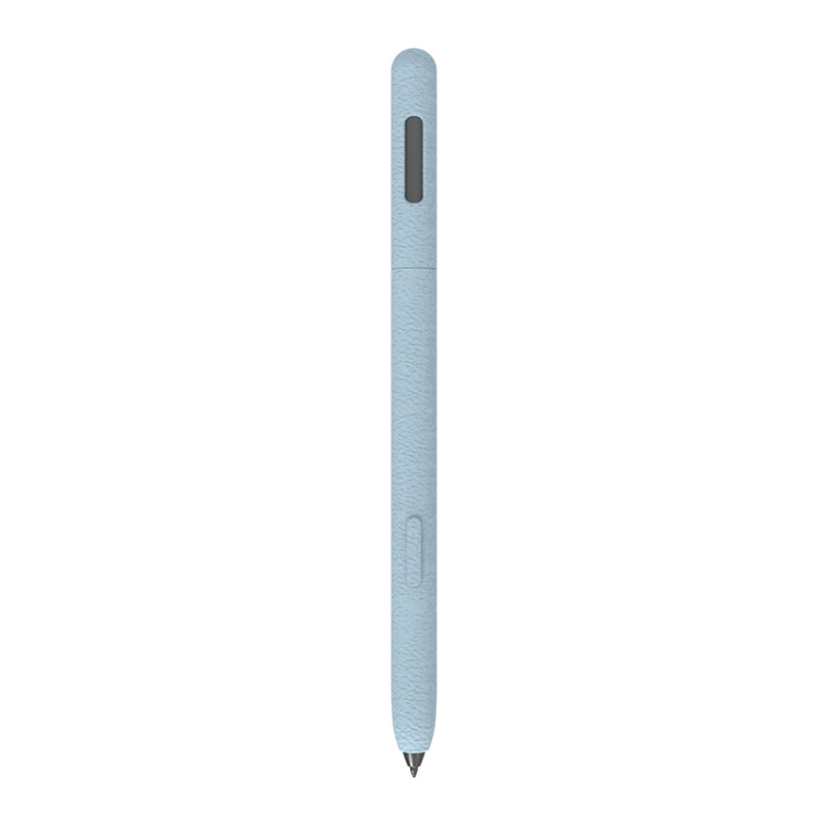 For Samsung Galaxy Tab S7 LOVE MEI Frosted Leather Texture Silicone Protective Pen Case(Blue) - Pencil Accessories by LOVE MEI | Online Shopping South Africa | PMC Jewellery