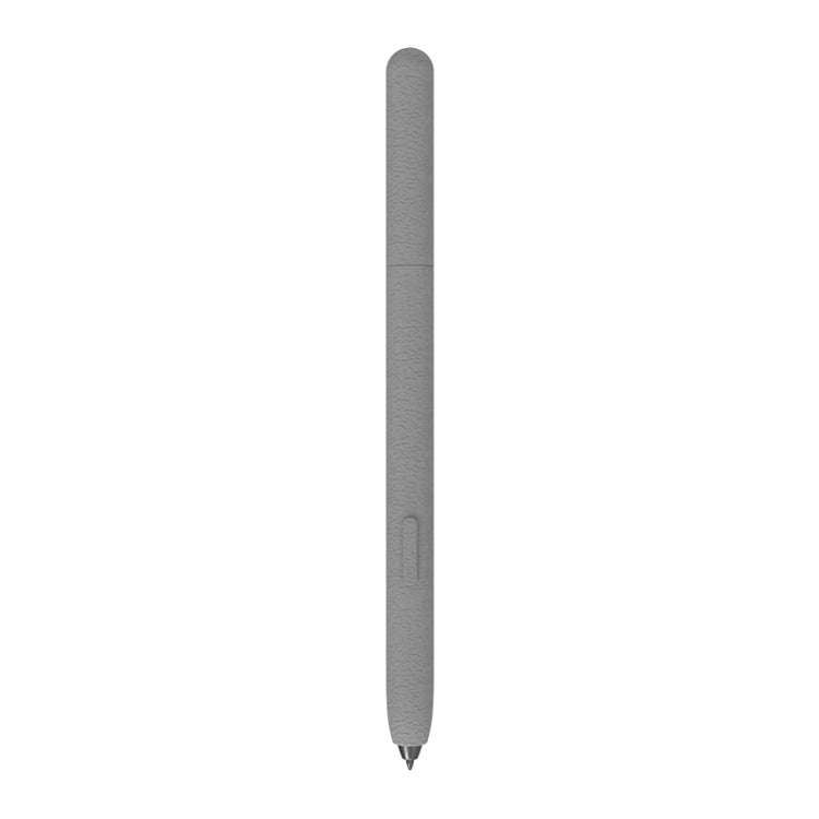 For Samsung Galaxy Tab S6 Lite LOVE MEI Frosted Leather Texture Silicone Protective Pen Case(Grey) - Pencil Accessories by LOVE MEI | Online Shopping South Africa | PMC Jewellery