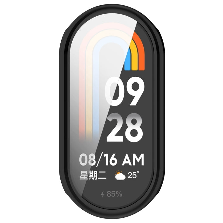 For Xiaomi Mi Band 8 / 9 Ceramic / 10 Ceramic Full Coverage TPU Electroplating Watch Protective Cover(Black) - free shipping - PMC TechLife - Order now!