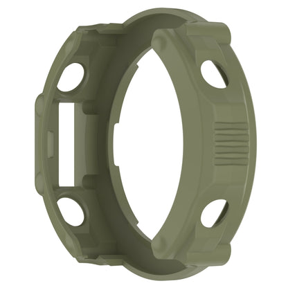 For Amazfit T-Rex Ultra Armor Hollow Watch Protective Case(Green) - Watch Cases by PMC Jewellery | Online Shopping South Africa | PMC Jewellery | Buy Now Pay Later Mobicred