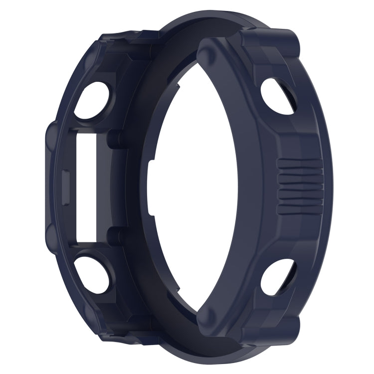 For Amazfit T-Rex Ultra Armor Hollow Watch Protective Case(Midnight Blue) - Watch Cases by PMC Jewellery | Online Shopping South Africa | PMC Jewellery | Buy Now Pay Later Mobicred