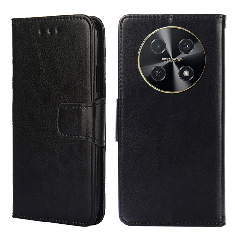 For Huawei nova 12i 4G Crystal Texture Leather Phone Case(Black) - Huawei Cases by PMC TechLife | Online Shopping South Africa | PMC TechLife