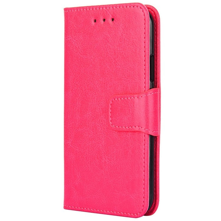 For Huawei Pura 70 Ultra 5G Crystal Texture Leather Phone Case(Rose Red) - Huawei Cases by PMC Jewellery | Online Shopping South Africa | PMC Jewellery | Buy Now Pay Later Mobicred