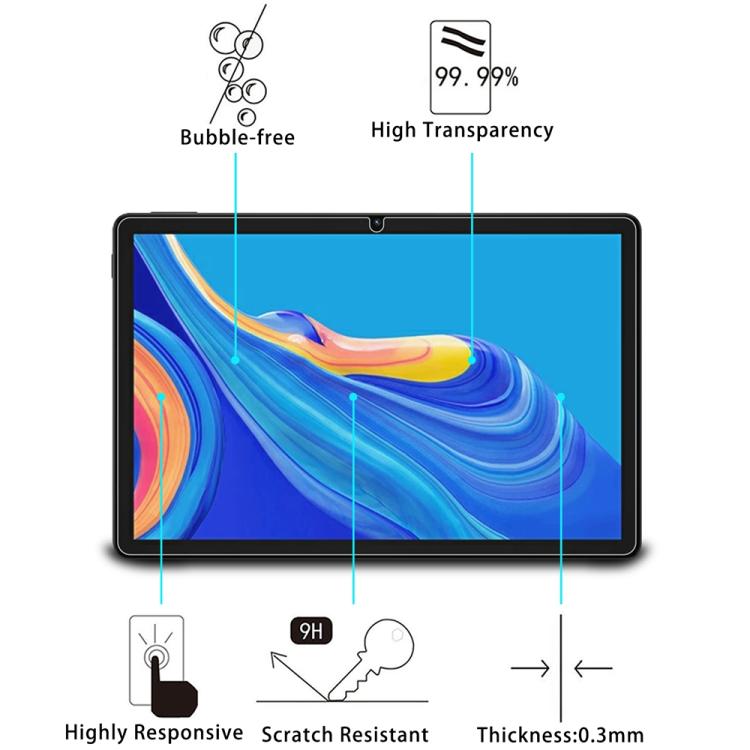 For Doogee U11 2pcs 9H 0.3mm Explosion-proof Tempered Glass Film - Others by PMC TechLife | Online Shopping South Africa | PMC TechLife | Buy Now Pay Later Mobicred