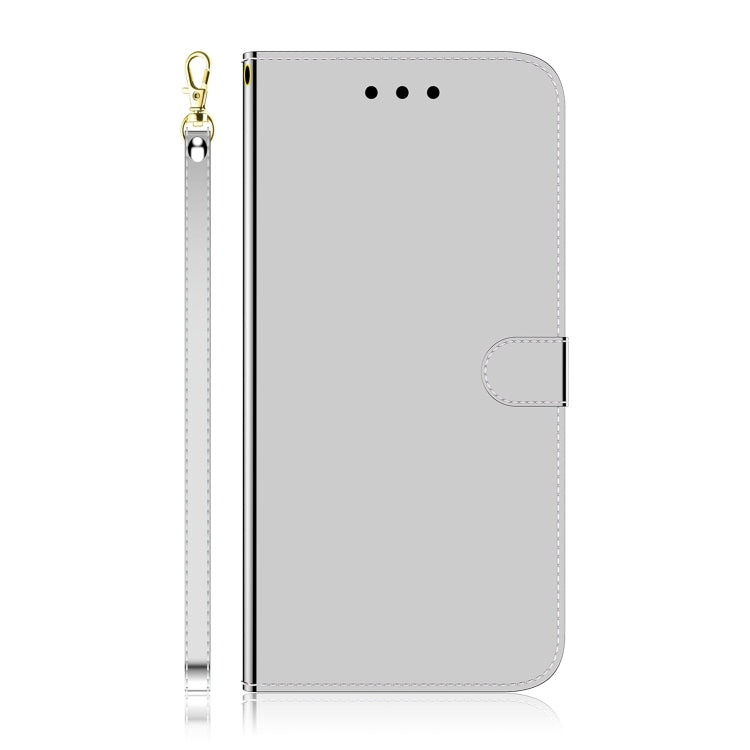 For OPPO A98 5G / F23 5G India Imitated Mirror Surface Leather Phone Case(Silver) - OPPO Cases by PMC Jewellery | Online Shopping South Africa | PMC Jewellery | Buy Now Pay Later Mobicred